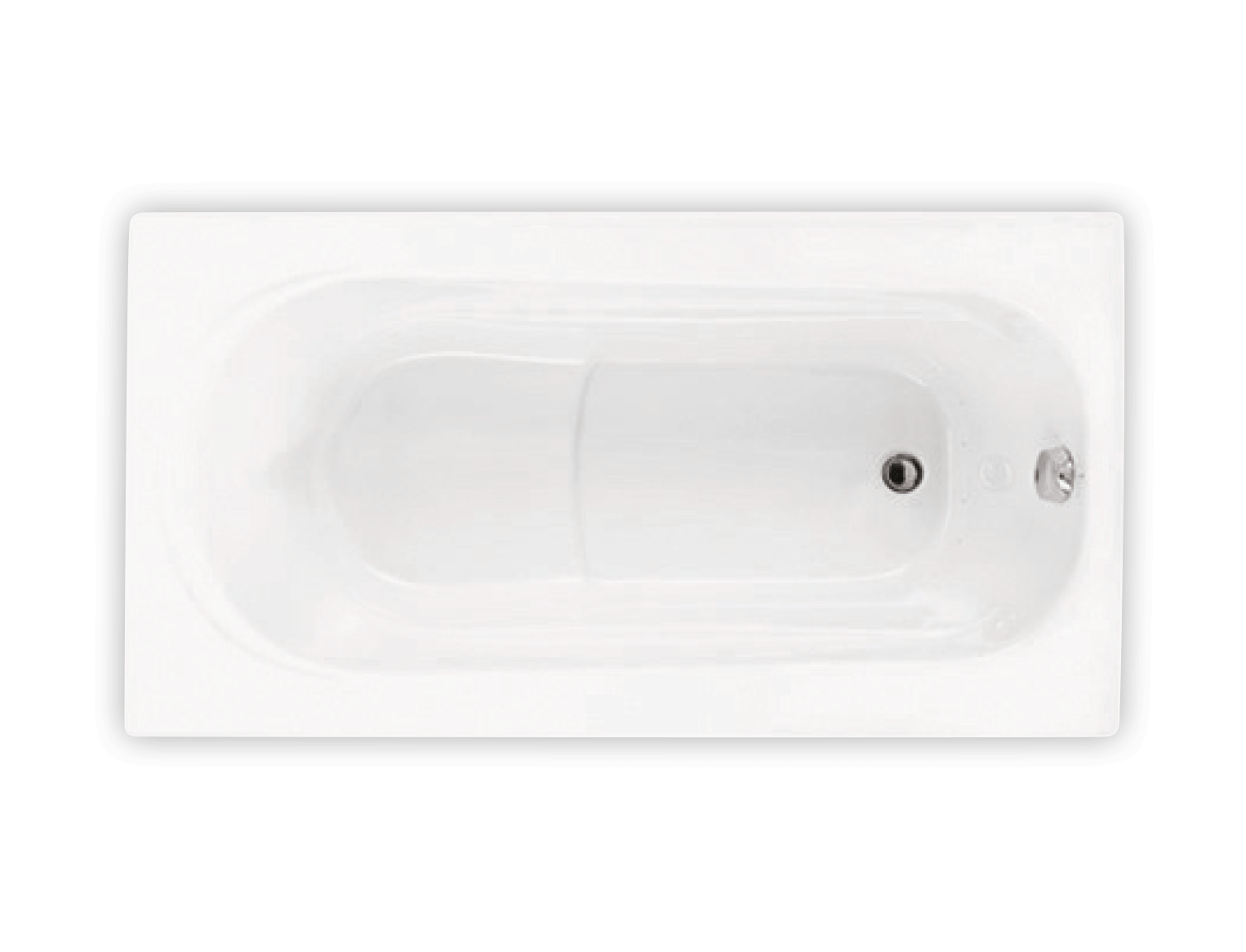 Bainultra Amma® 6032 alcove drop-in air jet bathtub for your master bathroom Bainultra Amma® 6032 alcove drop-in air jet bathtub for your modern bathroom