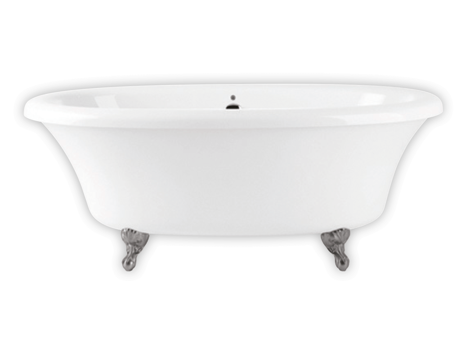 Bainultra Cella 7240 two person large clawfoot air jet bathtub for your modern bathroom Bainultra Cella 7240 two person large clawfoot air jet bathtub for your modern bathroom