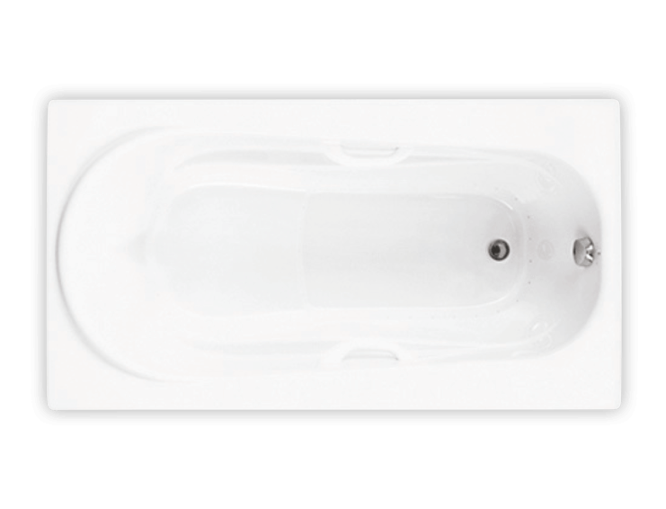 Bainultra Amma® 6636 alcove drop-in air jet bathtub for your modern bathroom Bainultra Amma® 6636 alcove drop-in air jet bathtub for your modern bathroom